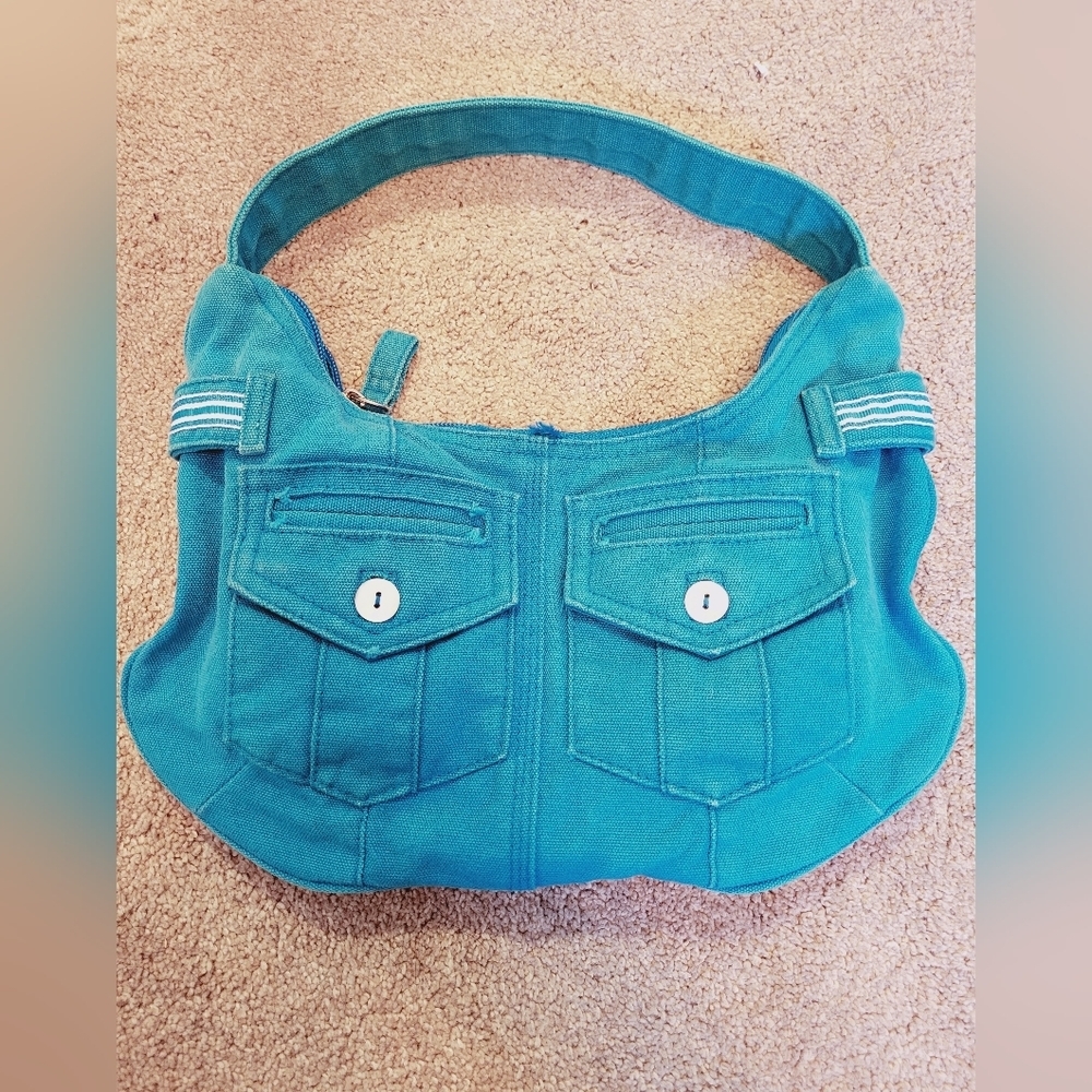 Small Blue Purse - Picture 3 of 9
